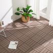 Outdoor Balcony Plastic Wood Waterproof Floor, Co-extruded Pewter - 8