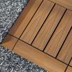 Black Outdoor Balcony Plastic Wood Waterproof Floor - 4