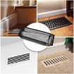 4x12 Inch Floor Register Vent Filter Mesh Floor Air Vent Cover - 4