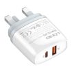 LDNIO Q229 Fast Charger + 1m Cable - UK Plug (White) - 2