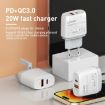 LDNIO Q229 Fast Charger + 1m Cable - UK Plug (White) - 4