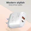 LDNIO Q229 Fast Charger with 1m USB to 8 Pin Cable EU Plug - 5