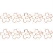 Sakura Metal Paper Clips - 10pcs/Box, Rose Gold - 1