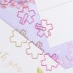 Sakura Metal Paper Clips - 10pcs/Box, Rose Gold - 5