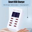 A8B 50W 8 Ports USB Smart Charging Station with Digital Display - 6
