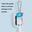 Mini UVC Toothbrush Disinfection Box USB Travel Sterilizer (Green) - 3