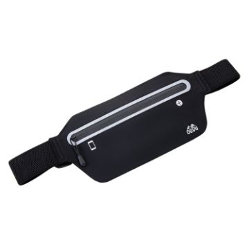 OUDU Outdoor Sports Waterproof Cell Phone Waist Bag (Black) - 1