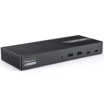WAVLINK UG69PD25 Pro 100W PD Charging Triple 4K Display Laptop Docking Station - 1