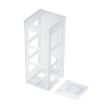 Wall Mounted Curling Iron Storage Holder - Transparent - 1