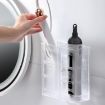 Wall Mounted Curling Iron Storage Holder - Transparent - 2