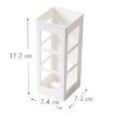 Wall Mounted Curling Iron Storage Holder - Transparent - 3