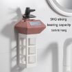 Wall Mounted Curling Iron Storage Holder - Transparent - 7