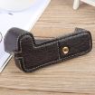 Canon EOS 200D II/200D Buffalo Texture PU Leather Camera Half Case Base - 4