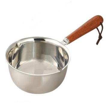 200ml Stainless Steel Mini Hot Milk Oil Pot Butter Warmer Skillet - 1