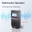 QINGLV QL-518 Portable Bluetooth Transmitter Radio (Black) - 3