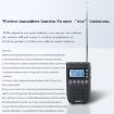 QINGLV QL-518 Portable Bluetooth Transmitter Radio (Black) - 7