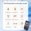QINGLV QL-518 Portable Bluetooth Transmitter Radio (Black) - 9