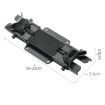 JBL Charge 3/4/5 Flip 4/5/6 Speaker Wall Bracket - Black - 3