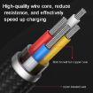 ROMOSS CB12B 2.4A Fast Charging Cable for iPhone/iPad - 1m (Red Black) - 6
