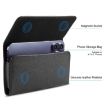 HAWEEL Genuine Leather Phone Belt Clip Pouch - Black - 4