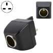 Vehicle Cigarette Lighter Socket Adapter Charger Switch UK Plug - 1