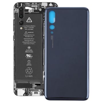Black Back Cover for Huawei P20 Pro - Genuine Quality - 1