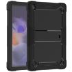 Samsung Galaxy Tab A9+ Shockproof Silicone Hybrid PC Tablet Case (Black) - 2