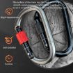 Xinda 25kN Climbing Carabiner Aluminum D-Shape Screw Gates Lock - 5