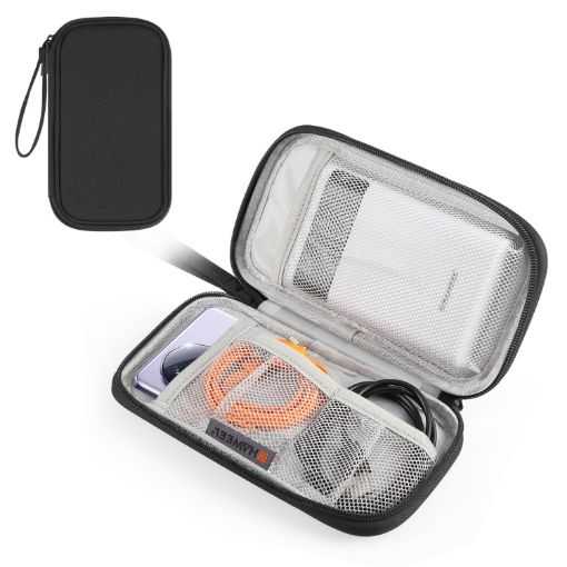 HAWEEL Electronic Organizer Storage Bag - Black - 1
