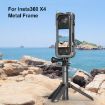 Insta360 X4 PULUZ Metal Protective Cage Rig Housing Frame with Lens Cover - 2