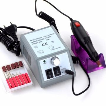 Electric Nail Drill Manicure Machine Pedicure Nail Art Equipment with 6 Bits - 1