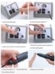 Electric Nail Drill Manicure Machine Pedicure Nail Art Equipment with 6 Bits - 6