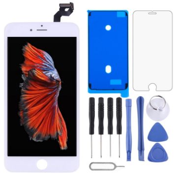 iPhone 6s Plus LCD Screen Digitizer Assembly with Frame - White - 1