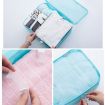 8 In 1 Cosmetic Bag Travel Set - Pink - 5