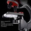 HD 1200X Microscope Toy for Kids - Educational Science Equipment (Red) - 8