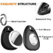 Waterproof Anti-drop Anti-lost Tracker Case for AirTag - Black - 2
