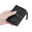 Baellerry N1915 Lychee Pattern Women Short Wallet (Brown) - 6