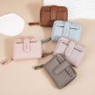 Baellerry N1915 Lychee Pattern Women Short Wallet - Light Pink - 7