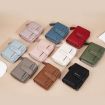 Baellerry N1915 Lychee Pattern Women Short Wallet - Dark Blue - 8