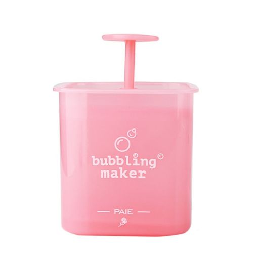 Facial Cleanser Foaming Maker Bubbler Cup - Large Pink - 1