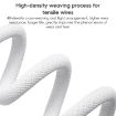 Type-C to 8 Pin/3.5mm Audio Adapter Cable - White - 7