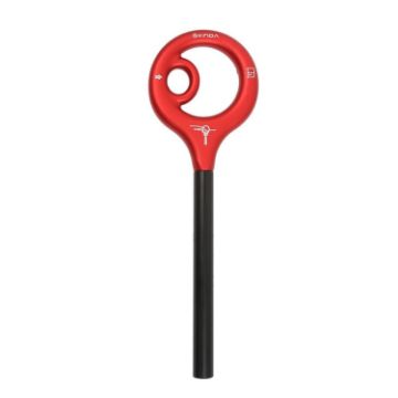 XINDA XD-Q9732 9-shaped Descender - Red - 1