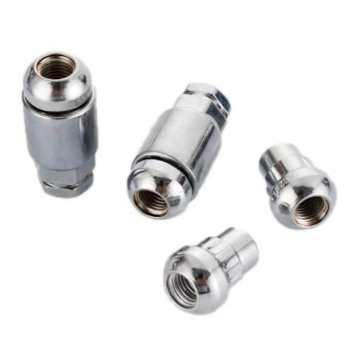 M1/2-20mm Car Tire Nut Anti-theft Lock - Set of 6 - 1