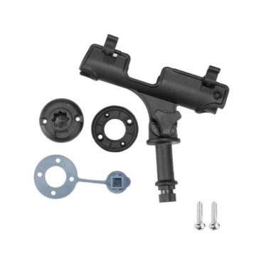 Marine 360 Degree Adjustable Fishing Rod Holder - Round Mount Base - 1