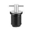 Stainless Steel Marine Motorboat Deck Cross Drain Plug Screw - 25mm - 1