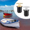 Stainless Steel Marine Motorboat Deck Cross Drain Plug Screw - 25mm - 7