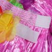 30cm Halloween Hula Show Costume Grass Skirt Pink - 6