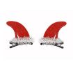 Halloween Hair Clips Kids Party Dress Up Jewelry, Red Devil Horns - 1