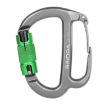 XINDA HH-9767 Climbing Rappelling Friction Lock Descender (Gray+Green) - 1