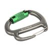 XINDA HH-9767 Climbing Rappelling Friction Lock Descender (Gray+Green) - 4
